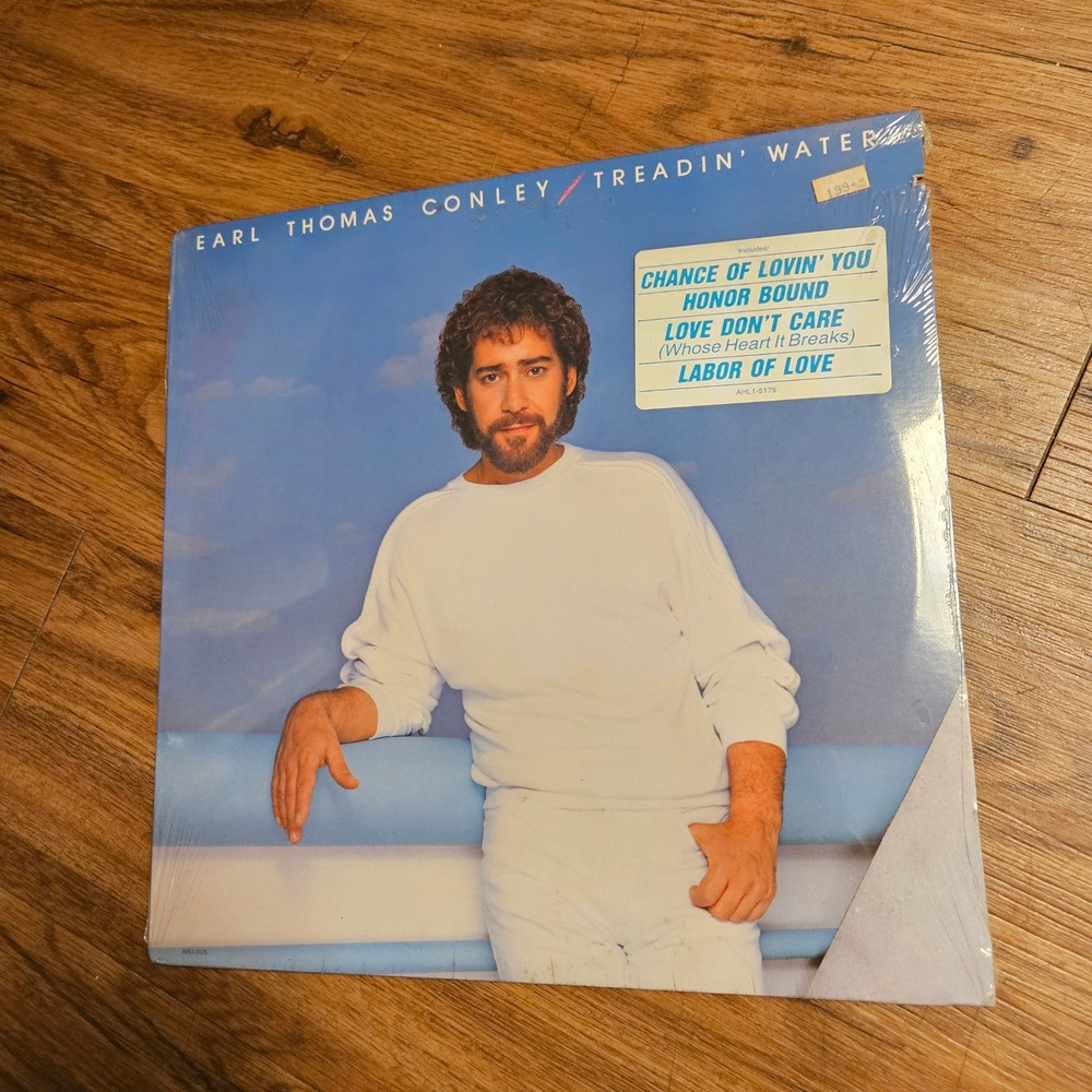 Earl Thomas Conley – Treadin' Water RCA 1984‎ AHL1-5175 Vinyl LP Sealed NOS